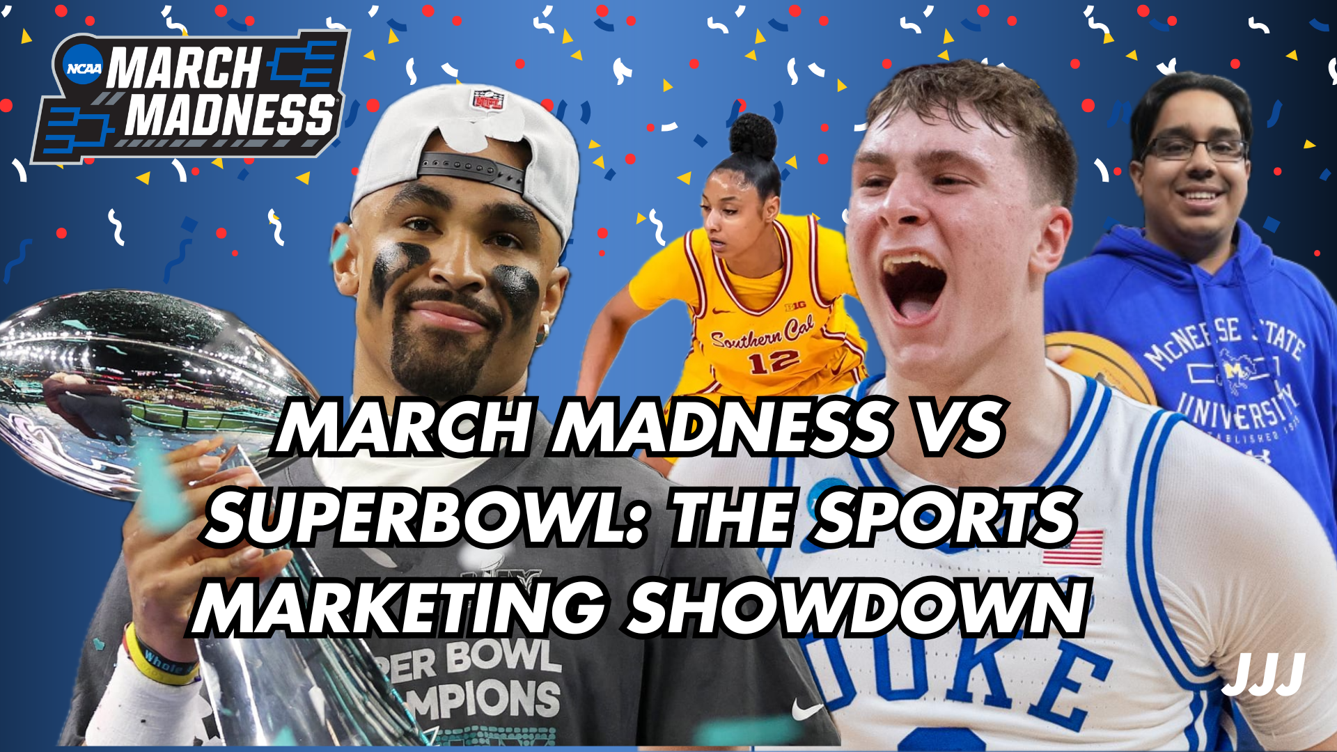 March Madness vs Superbowl Thumbnail