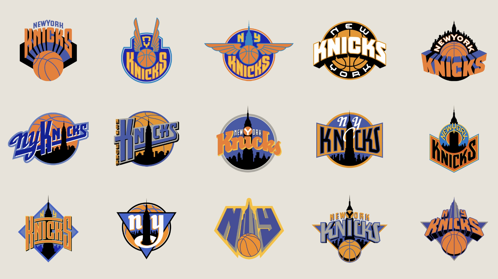 Michael Doret Knick Logos